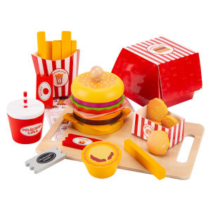 Wooden Girls Kitchen Playset