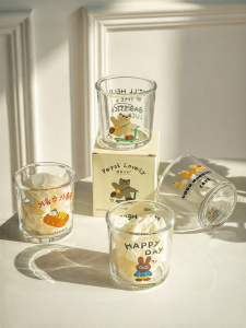 MODERN SWEETHOME | Modern Animal Party Glass Coffee Mug Set
