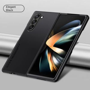szhaiyu | Luxury Leather Phone Case for Samsung Galaxy Z Fold 8 Ultra 7 6 5 4 3 Fold8 Fold7 Fold6 Fold5 5G Hard Plastic Protective Cover