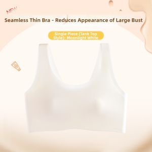 XINWEN | Invisible Lightweight Summer Bra For Larger Chests Thin Straps