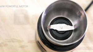 LaHome Penggiling Kopi Listrik Rempah Beras Kacang Rempah Bumbu Penggiling Gandum Stainless Steel Coffee Grinder Electric Spice Rice Bean Herb Seasoning Grain Grinder Mill