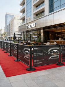 XINWANHUANG | Expandable Event Barrier Partition