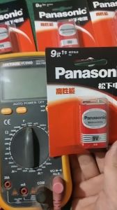 Pin 9v Panasonic alkaline Vỉ 1 Viên 6F22-1BN Chính Hãng