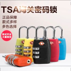 [READY STOCK KL] TSA Approved Luggage Travel Password Lock 3 Digits Travel Luggage Zinc Alloy Lock Password Padlock LL25