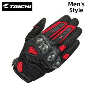 RSTAICHI | Carbon Fiber Motorcycle Gloves For Men Summer Breathable Crash Protection
