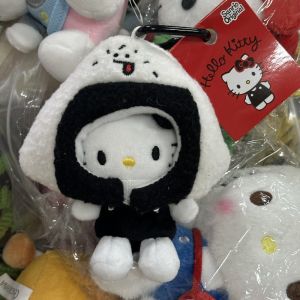 Hellokitty Cat Pendant Bag Charm Vintage Chinese Keychain Doll Gift Kitty Cat KT Cloak Bag Accessory Unbranded 2024 Winter