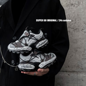 Fall New Childrens Breathable Sports Shoes Boys Dad Shoes Running Shoes Girls Trendy Streetwear Middle Large Childrens Shoes