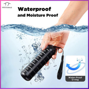 HKStorage Metal Moisture Proof Weekly Pill Organizer Travel Hiking 7 Day Pill Box Case Waterproof Large Compartment to Hold Pills Vitamins