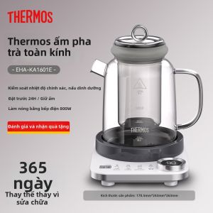 Thermos | Bình Đun Nước Kính Điều Chỉnh Nhiệt Độ Thông Minh