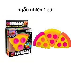 Schylling | Khối Lập Phương Giảm Stress Cảm Giác Schylling Needoh Pizza Đồ Chơi Bóp Giảm Lo Âu Tăng Cường Tập Trung Cho Người Bị ADHD Với Phần Quà Bất Ngờ