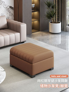 Living Room Sofa Stool Pedal For Home Doorway Shoe Wearing Stool Bedroom Bed End Stool Modern Minimalist Storage Stool Foot Bench