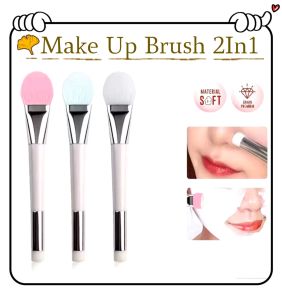 Kuas Masker Wajah Silikon Lembut Mud Cream Applicator Facial Brush 