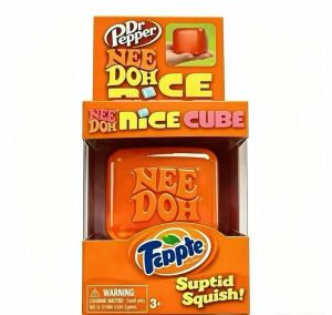 Schylling | Dr Pepper Squishy Stress Relief Cube Đồ Chơi Bóp Mềm Để Giảm Lo Âu Thích Hợp Cho Trẻ Em Và Người Lớn