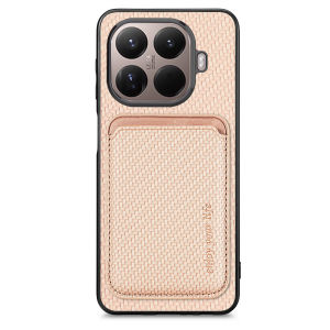 szhaiyu | Magnetic 2 IN 1 Detachable Carbon Fiber Leather RFID Wallet Cards Holder Phone Case for Xiaomi 17T Pro 15T Pro Mi 15T 17T Cover