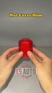 CS 8pcs Nut Cover Thailand Warna Mati Nut Tayar Lorry Truck 41mm Isuzu NPR Pro Hino 300 Canter FUSO
