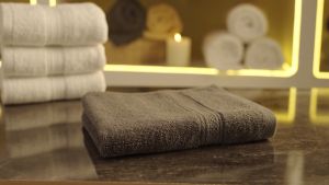 𝗣𝗿𝗲𝗺𝗶𝘂𝗺 𝗛𝗮𝗻𝗱 𝗧𝗼𝘄𝗲𝗹 - 40x70cm I 170grams - 🌿100% Cotton l Saloon Towel Face Towel Premium Grade High Water Absorbent Tuala Serap Air | Pack of 1-4