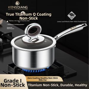 RONGCHUAN | Titanium Non-coating Baby Feeding Milk Pot