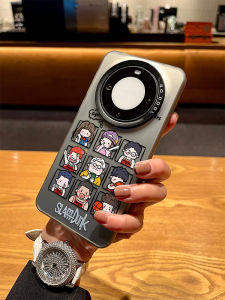 Huawei Mate80 70 40 Epro 60 Frosted Hard Shell Soft Edge Basketball Cartoon Style Full Cover Anti-Fall Case for Men And Women