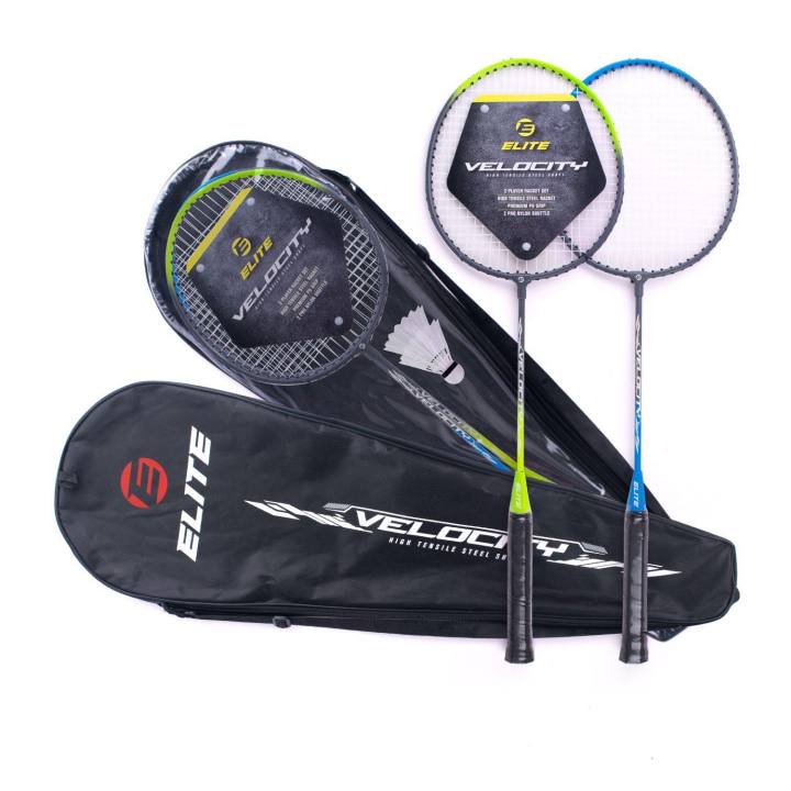 Elite Velocity Badminton Racket Pair With Shuttlecock Lazada PH