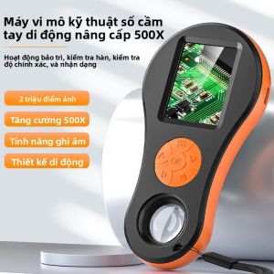 Kính Lúp Kỹ Thuật Số Kính Hiển Vi Cầm Tay Video 2MP Với Màn Hình 2.0  Kính Lúp 8 Đèn LED Để Kiểm Tra Tiền Xu Công Việc Sửa Chữa PCB Cho Windows/Mac