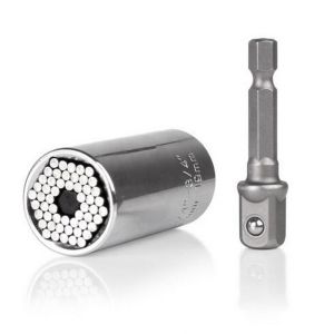 Bộ Đầu Khẩu Đa Năng 7-19mm Dùng Cho Máy Khoan Cờ Lê Lực Khớp Nối Dụng Cụ Cầm Tay Đa Chức Năng