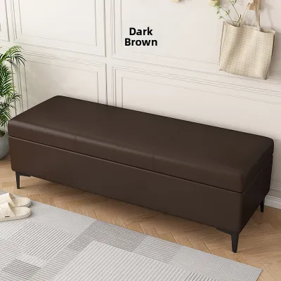 Modern Minimalist Home Entrance Shoe Changing Bench Long Storage Bench Sofa Bench for Clothing Stores Wooden Material