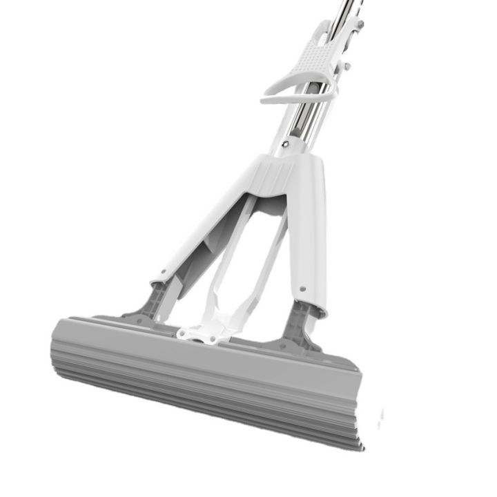 ไม้ถูพื้นหัวฟองน้ำ Sponge Mop ไม้ถูพื้น ไม้ม็อบฟองน้ำ ไม้ถูพื้นแบบรีดน้ำ ฟองน้ำถูพื้น ไม้ม็อบ หัวฟองน้ำ ซับน้ำได้ดี ขจัดได้ทั้งคราบแห้งและเปียกได้ดี
