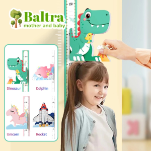 Baltra 3d Three-dimensional Cartoon Height Stickers Self-adhesive Childrens Magnetic Suction Baby Height Wall Stickers