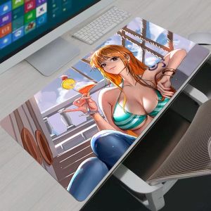 Bandai | Mouse Pad Large Gamer XXL Keyboard Desk Mouse Mat Carpet Rubber Tapis Souris Gaming Notbook Japan Game Anime One Piece Mousepad