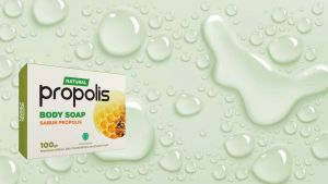 Sabun Propolis Herbal HNI HPAI - Body Soap - Pemutih Tubuh & Ketiak - Sabun Mandi Terbaik
