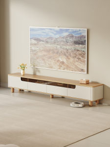 HETU | Simple Cream Style TV Cabinet High-end Luxury