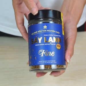 Cà Phê Hòa Tan Sấy Lạnh FINE Cao Cấp100% tinh chất cafe rang xay nguyên chất tiện lợi dùng liền từ Message Coffee