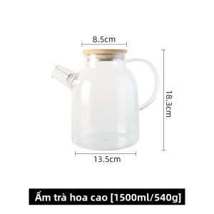 Bình Nước Kính Dung Lượng Lớn