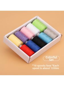 Home Use Multicolor Polyester Sewing Thread