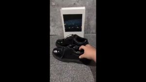 Atreus Sepatu Formal Pria Pantofel Hitam Casual