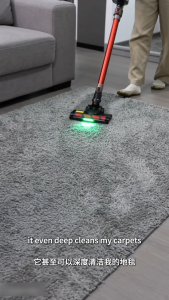 Cordless Vacuum Cleaner 25000Pa Strong Suction Handheld High-power Wireless Car Pets Friendly
