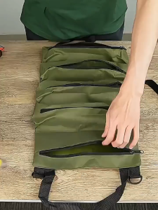 Multi-function Electrician Tool Bag Oxford Cloth Waterproof Storage Beg Perkakas Heavy Duty Large Capacity