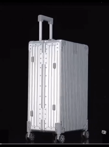 PG Large Capacity 20/24 Inch Travel Luggage Metal Aluminum Frame Suitcase Bag Trolley Case