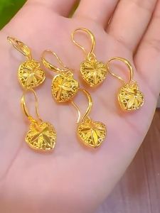 24K Saudi Gold Earrings: A Pawnable Women's Fashion Accessory