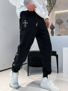 Quần Dài Thể Thao Thường Ngày Thêu Kim Loại Cao Cấp Mùa Hè 2025 Cho Nam Quần Dài Ống Đứng Cạp Vừa Quần Dài Thường Ngày