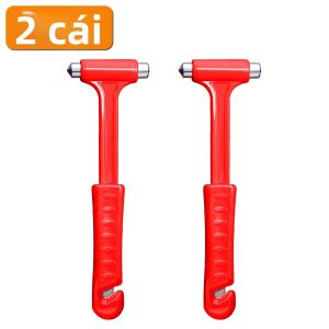 Dụng Cụ Thoát Hiểm Ô Tô 2 Trong 1 Yitong Tích Hợp Chức Năng Phá Kính Và Cắt Dây An Toàn Thiết Kế Nhỏ Gọn Tiện Dụng.