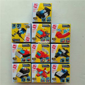 Enlightenment 42104 Hovercraft Nuclear-Powered Submarine Water UAV Assembling Building Blocks Set of 10 Boxes Kids Educational Toys 5