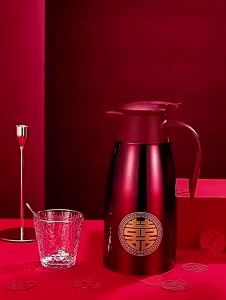 TILAIEN | Wedding Red Insulated Jugs Pair
