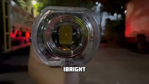 IBRIGHT CR 936 - Projie Biled Cut Off 4.5inc Black & Silver Series