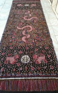 gendongan bayi batik  tulis lasem asli motif naga