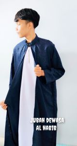 JUBAH PRIA DEWASA AL HABIB/JUBAH DEWASA Luaran 2IN1