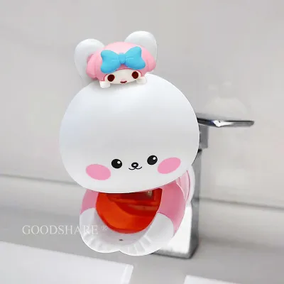 Cute Cartoon Silicone Faucet Extender For Baby Handwashing Splash Prevention