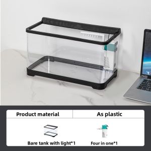 HUICHONG | Filtered Oxygen Ecological Landscape Complete Set Fish Tank