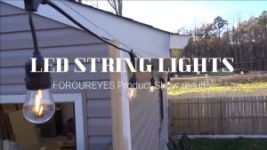 Solar String Lights Outdoor Waterproof LED Christmas Light Hanging Lights for Patio Garden Holiday Wedding Party Decor