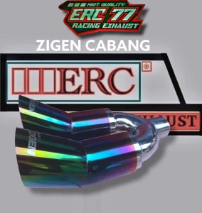 KNALPOT RACING ZIGEN CABANG COCOK UNTUK AVANZA XENIA RUSH VELOZ BRIO AGYA AYLA CIVIC GRANMAX FUTURA DLL